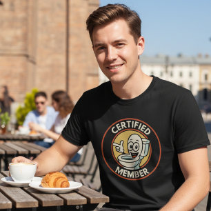 Skibidi Toilet Certified Member T-Shirt