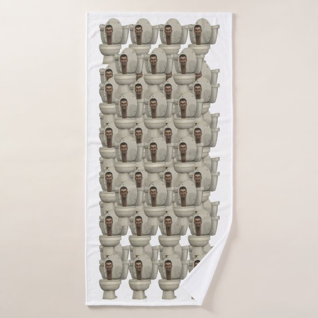 Skibidi toilet Towel (Bath Towel)