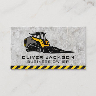 Skid Steer | Construction Business Card