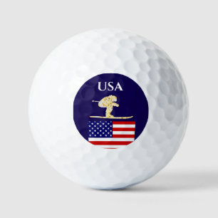 SKIER GOLF BALLS