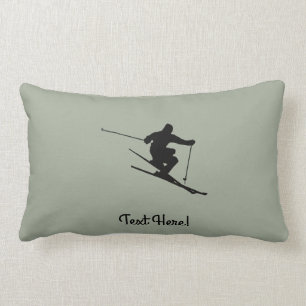 Skier Lumbar Pillow