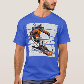 Skier Skiing T-Shirt