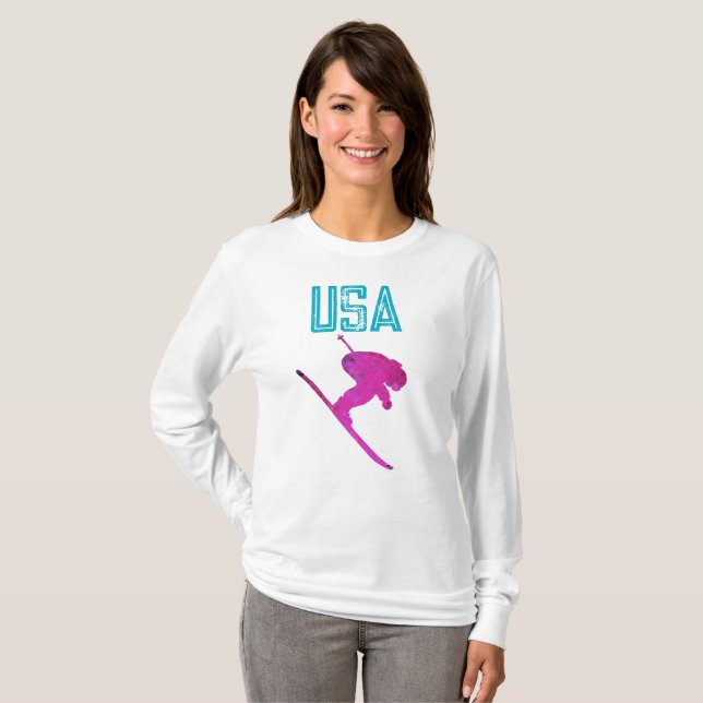 SKIER T-Shirt (Front Full)