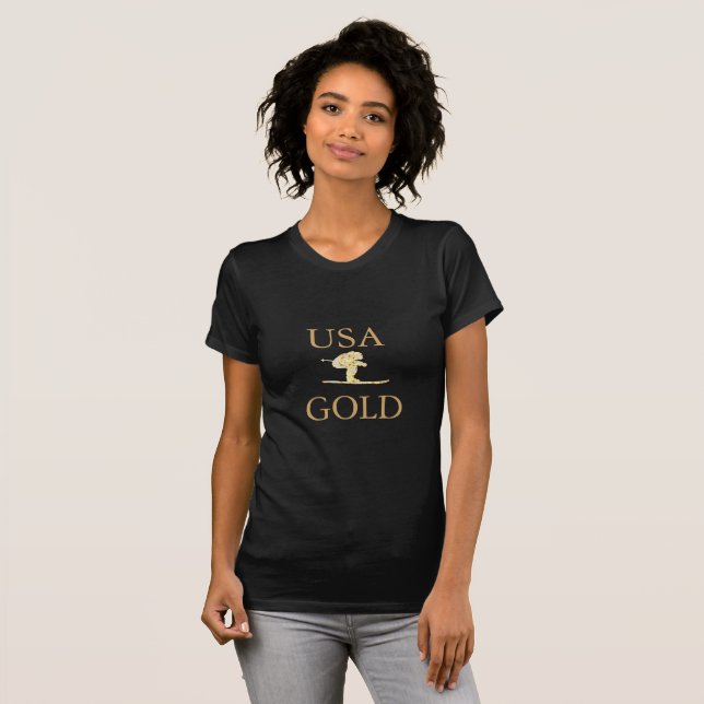 Skier T-Shirt (Front Full)
