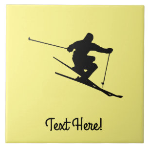 Skier Tile