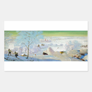 Skiers 1919 sticker