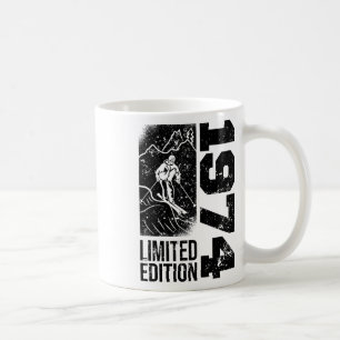 Skiers Skier Vintage Born 1974 Birthday Skiing Ski Coffee Mug