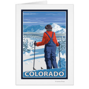 Skieur AdmiringColorado