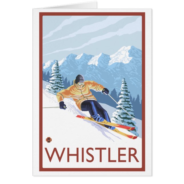 Skieur de neige - Whistler (C.-B.) Canada (Devant)