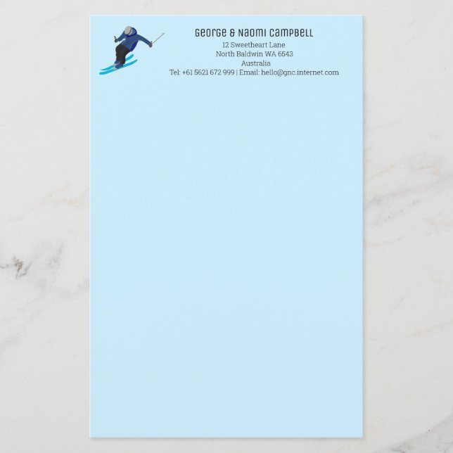 Skiing (Front)