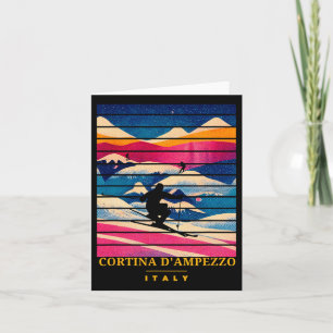 Skiing And Apres Ski - Winter Sports Cortina D'amp Card