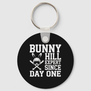 Skiing And Snowboarding Beginner Winter Sports Ent Keychain