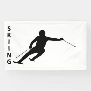 Skiing Banner