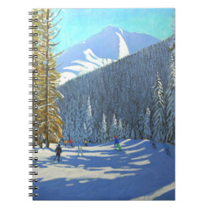 Skiing Beauregard La Clusaz 2012 Notebook