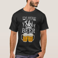 Skiing Beer Drinking Skier Winter Ski Beer Saying