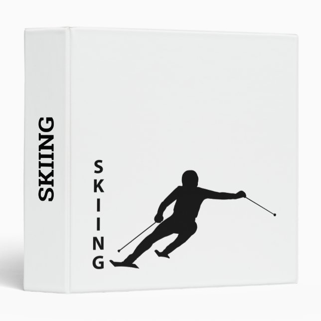 Skiing Binder (Front/Spine)