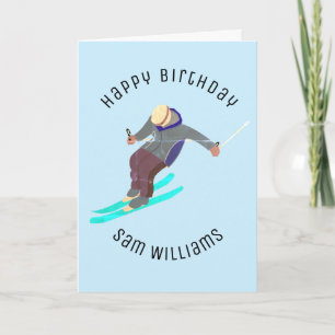 Skiing Card