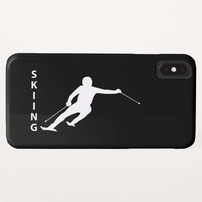 Skiing Case-Mate iPhone Case (Back (Horizontal))