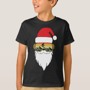 Skiing Christmas Winter Skier Funny Apres Ski T-Shirt