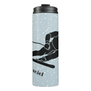 Skiing Design Thermal Tumbler
