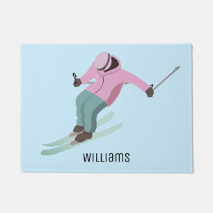 Skiing Doormat