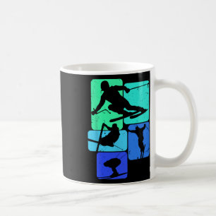 Skiing For Skiier Retro Mens Ski  Coffee Mug