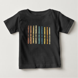 Skiing Gifts Baby T-Shirt