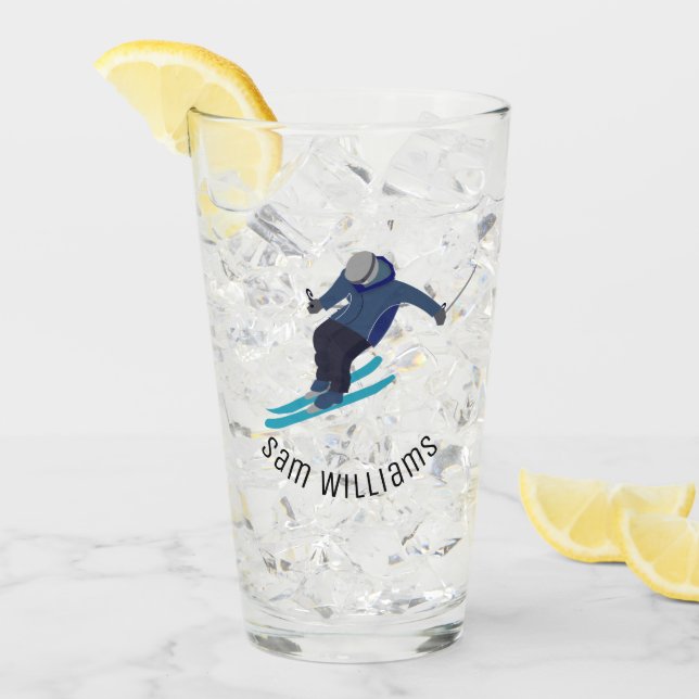 Skiing Glass (Front Ice)