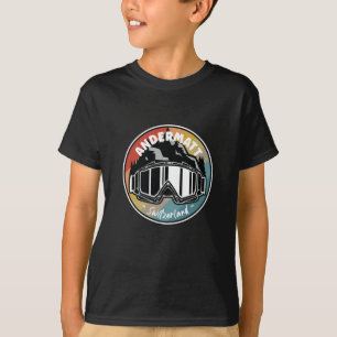 Skiing In Andermatt Switzerland T-Shirt
