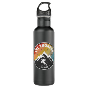 Skiing In France Val Thorens 710 Ml Water Bottle