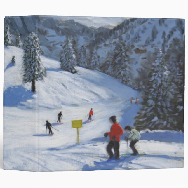 Skiing Kitzbhuel 2014 Binder (Front/Spine)