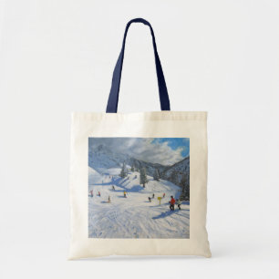 Skiing Kitzbhuel 2014 Tote Bag
