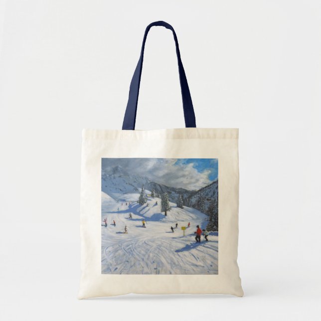Skiing Kitzbhuel 2014 Tote Bag (Front)