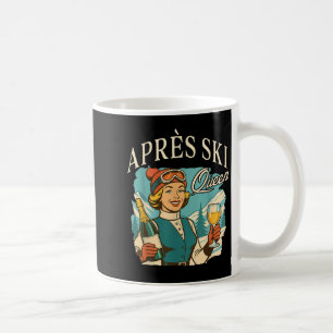Skiing Lover Ski Trip Apres Ski Social Club Apres Coffee Mug