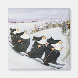 Skiing Magnet