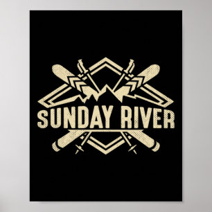 Skiing Mountains Skier Downhill Ski Resort Sunday Poster