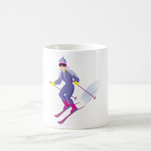 Skiing Mug