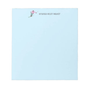 Skiing Notepad