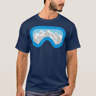 Skiing or Snowboard Goggle T-Shirt
