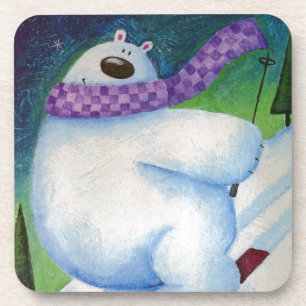 Skiing Polar Bear Coaster