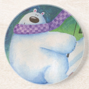 Skiing Polar Bear Coaster