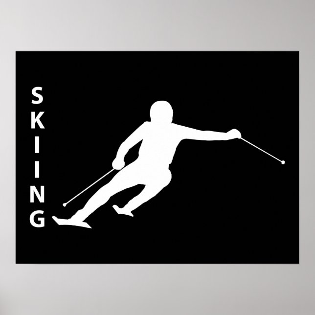 Skiing Poster (Front)