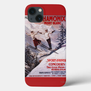 Skiing Promotional Poster iPhone 13 Case