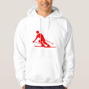 Skiing - Red Hoodie