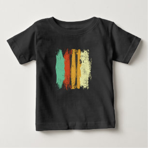 Skiing Retro Ski Baby T-Shirt