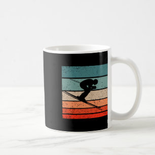 Skiing Retro Style Vintage Coffee Mug