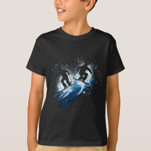 Skiing Silhouette 1 T-Shirt
