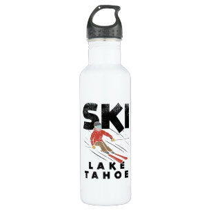 Skiing - Ski Lake Tahoe 710 Ml Water Bottle