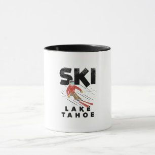 Skiing - Ski Lake Tahoe Mug