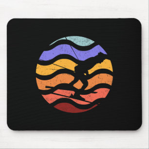 Skiing Ski Skier Biathlon Snow Winter Sports Lover Mouse Pad